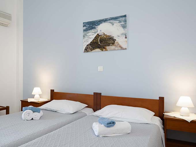Apartment 3 with single beds