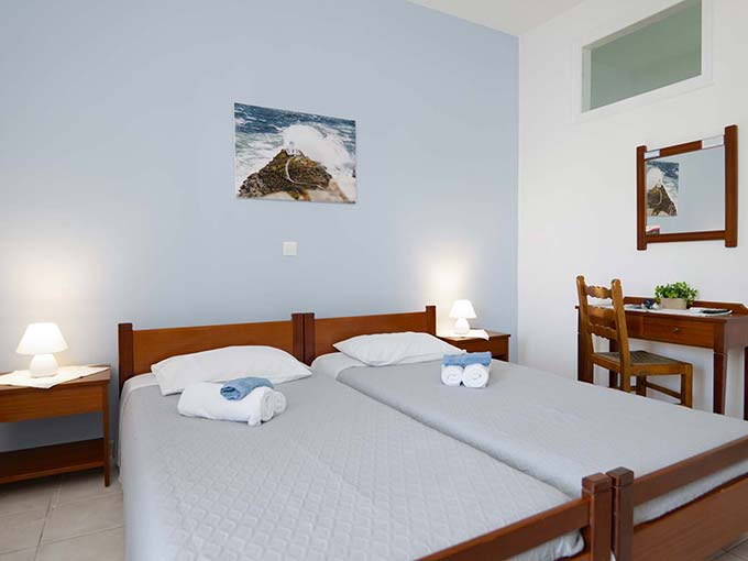 Apartment 3 with single beds