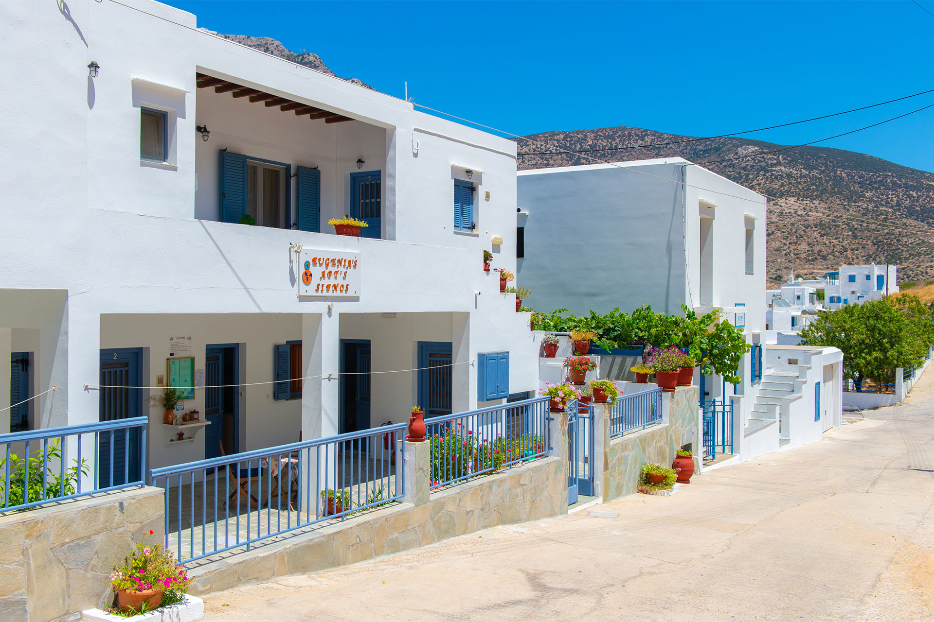 Les appartements d'Eugenia à Kamares Sifnos